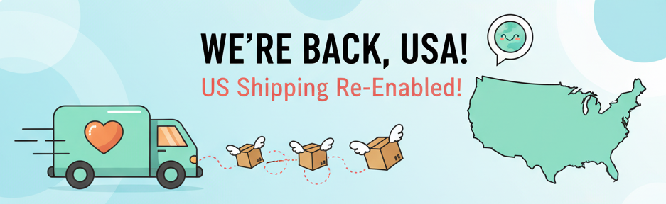 US Shipping is back! 🎉