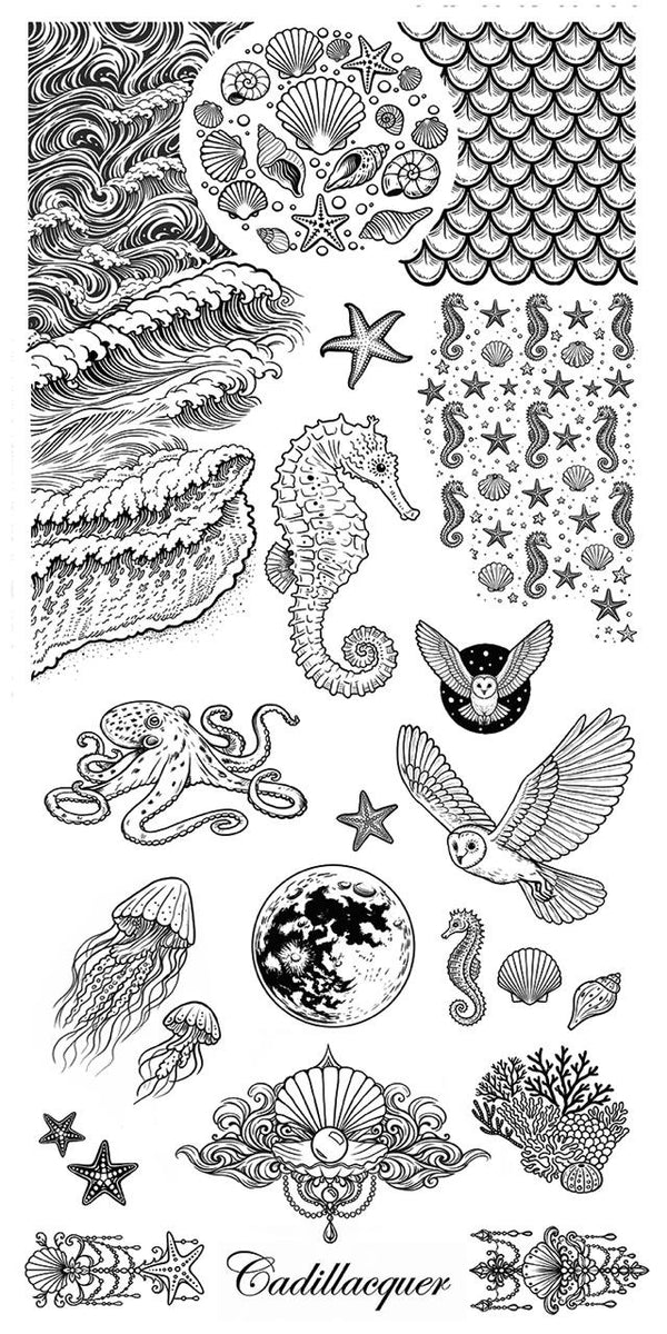 Cadillacquer Oceanborn Stamping Plate