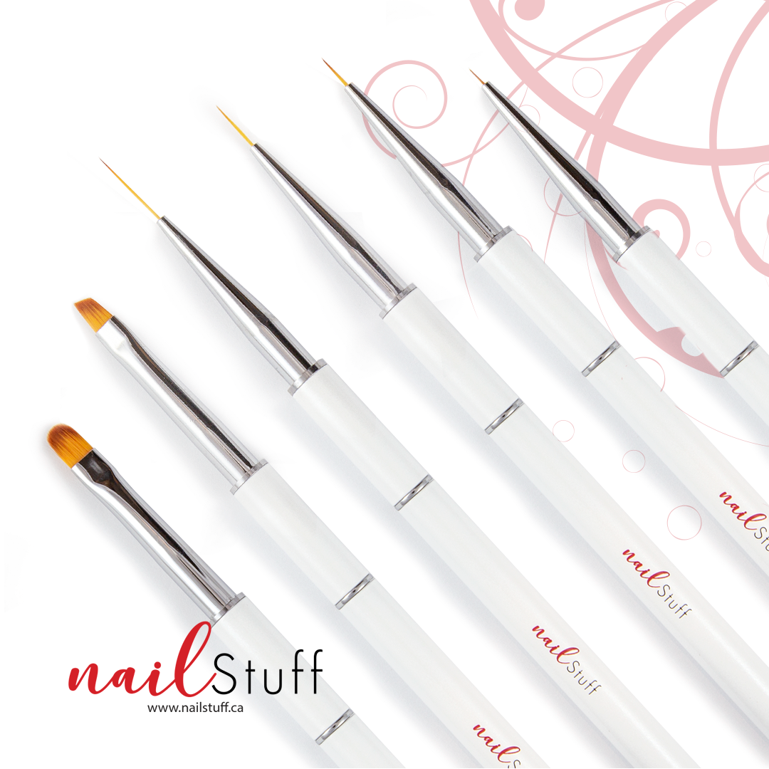 NailStuff - Nail Brush Set (6 pcs)