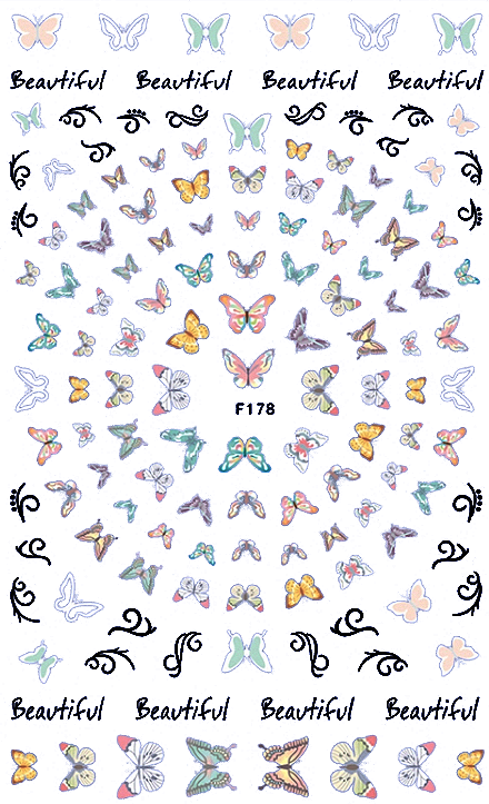 Butterfly - Nail Sticker Thumbnail