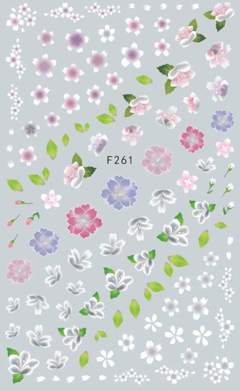 Spring Blossoms Nail Sticker
