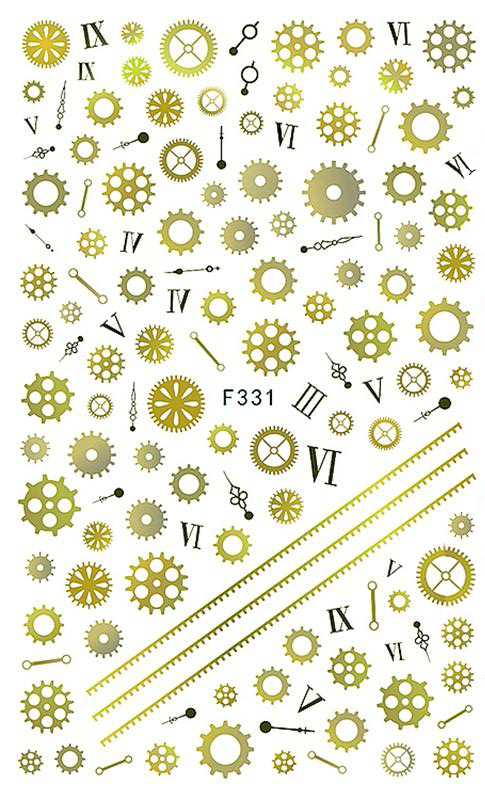 Tick Tock Nail Sticker