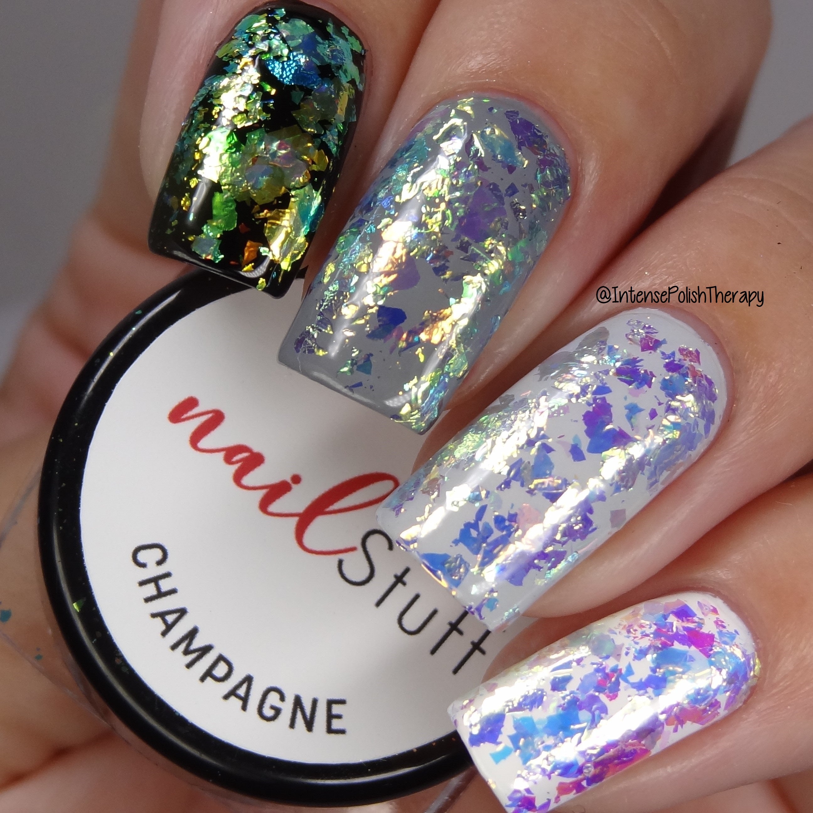 NailStuff - Champagne Iridescent Nail Flakes
