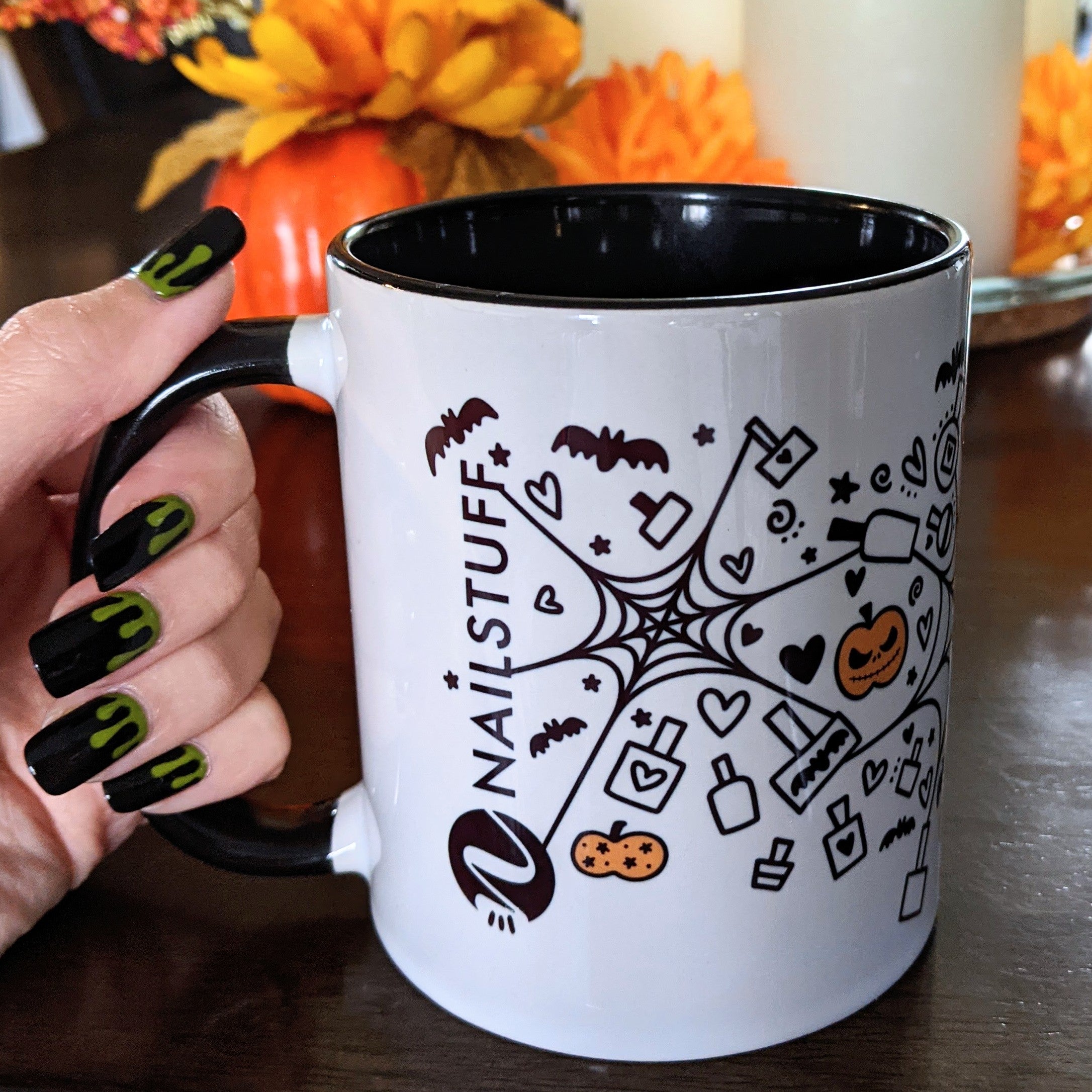 NailStuff - NailStuff Halloween Doodle Mug