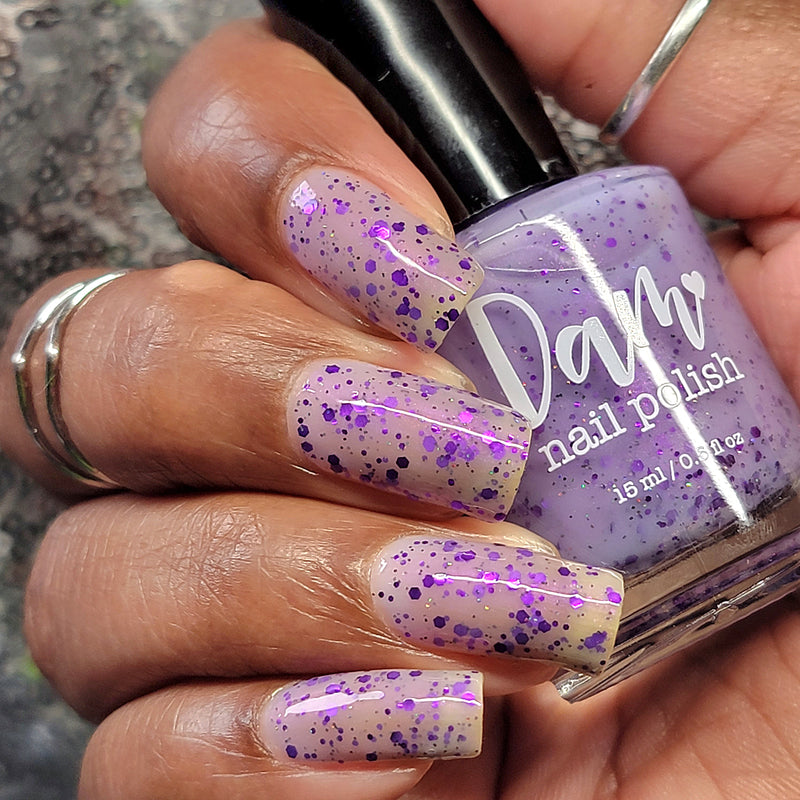 Dam Nail Polish - Sweet Sips - Taro Tea Wannabe