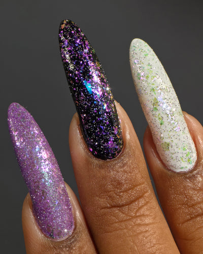 May Flowers (Reflective Glitter Topper)