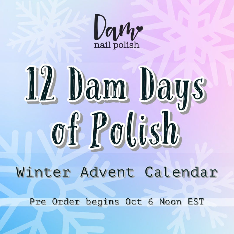 Dam Nail Polish - Advent Calendar 2023