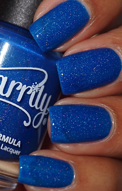 Cobalt (Co) Nail Polish