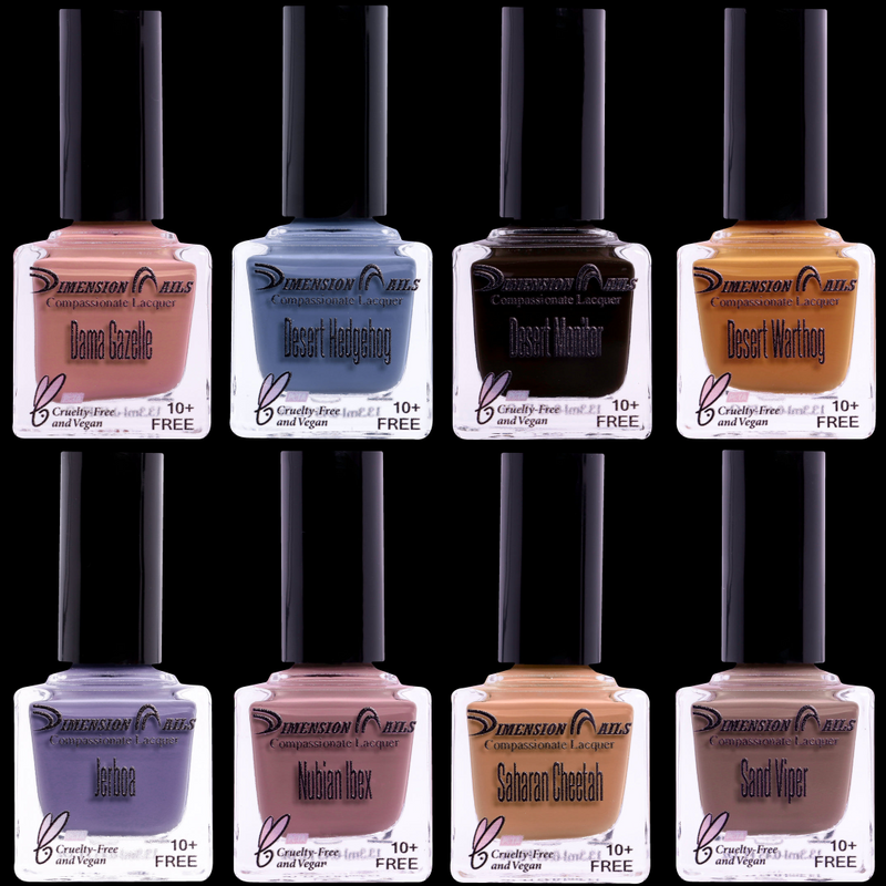 Dimension Nails - Sahara Desert - Full Collection (8 Bottles)