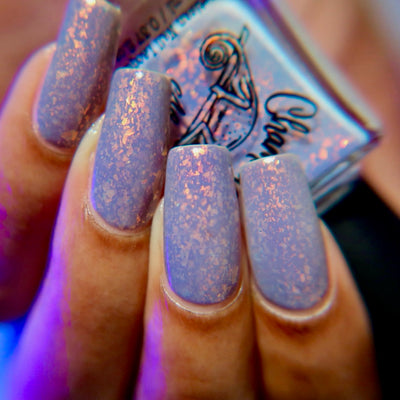 Sunset at the Ocean Shore (UV Polish)