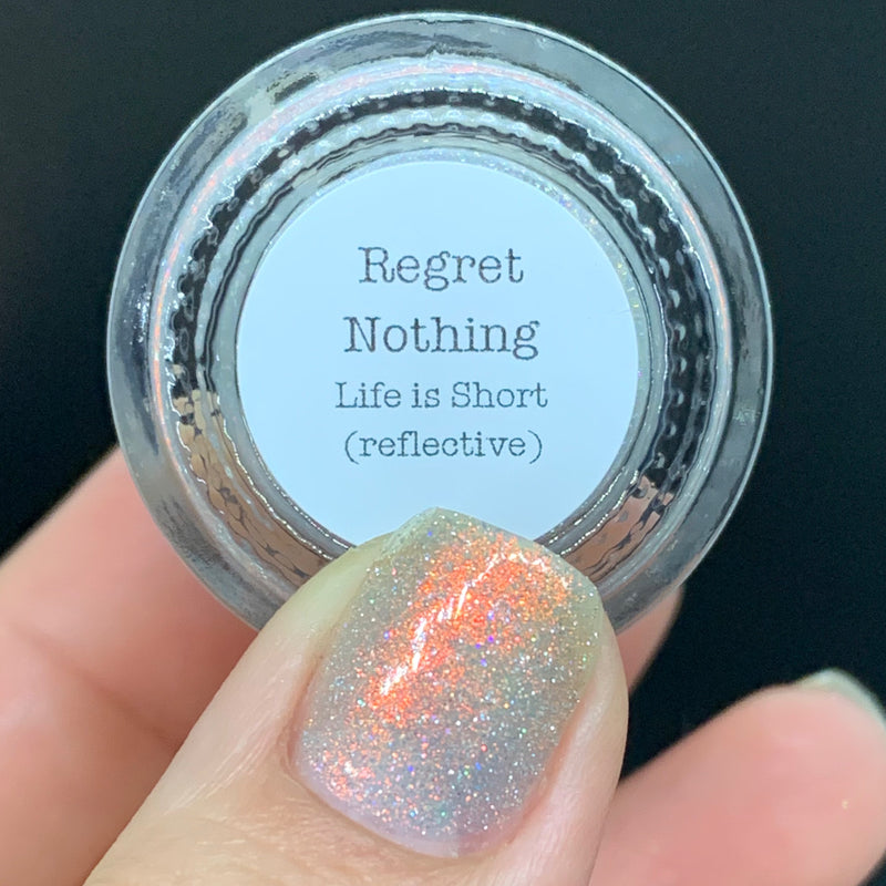 Dam Nail Polish - Life Is Short Collection - Regret Nothing