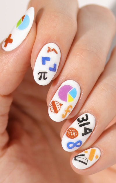 Pi Day Nail Art Stickers (Limited Edition)