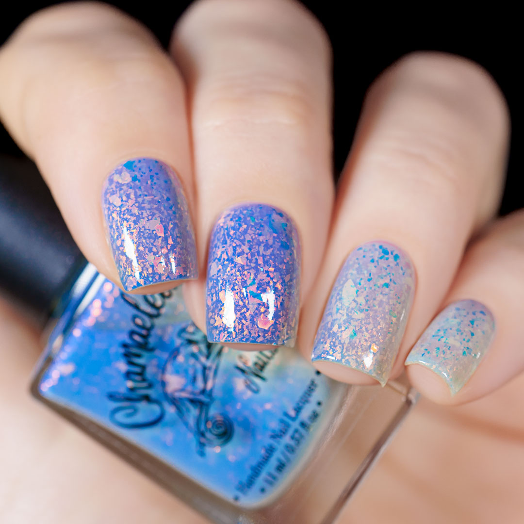 Sunset at the Ocean Shore (UV Polish)