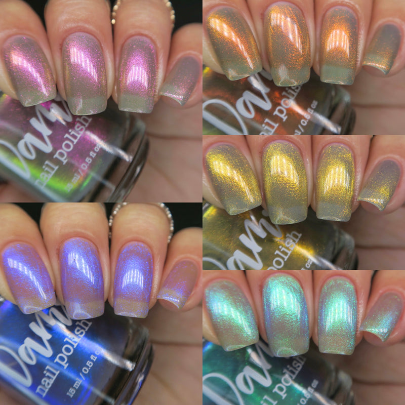 Dam Nail Polish - Trust The Shimmer Collection - Full Collection (5 Bottles)