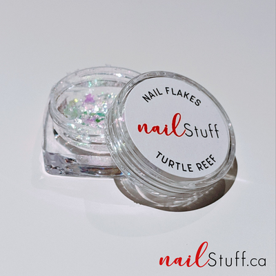 NailStuff - Turtle Reef Iridescent Nail Flakes