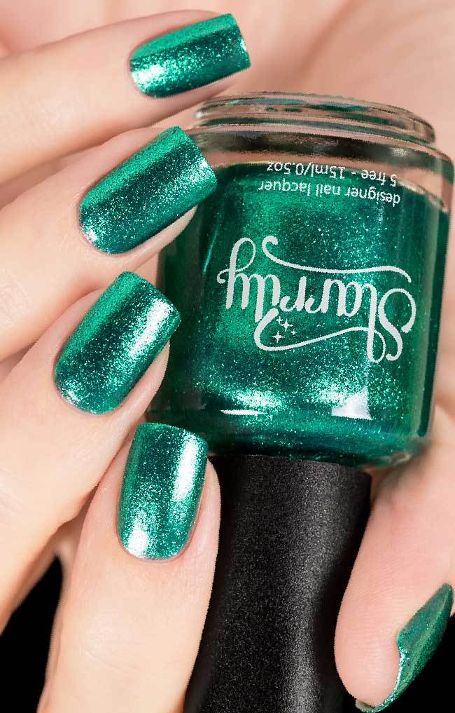 Starrily - Bellatrix Nail Polish (Green Foil)