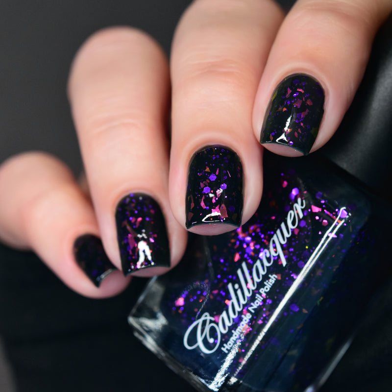 Cadillacquer - Wednesday Inspired - I Love Dark Turns (Thermal)