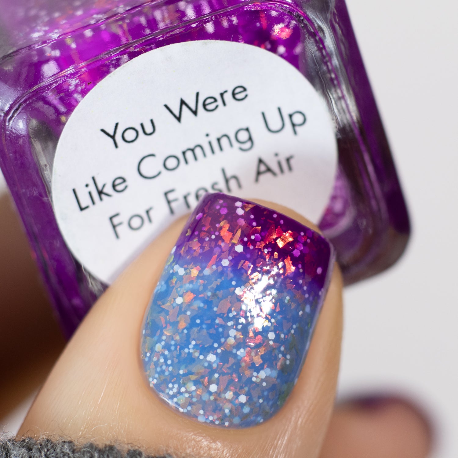 Cadillacquer - Winter 2021 - You Were Like Coming Up For Fresh Air (Thermal)
