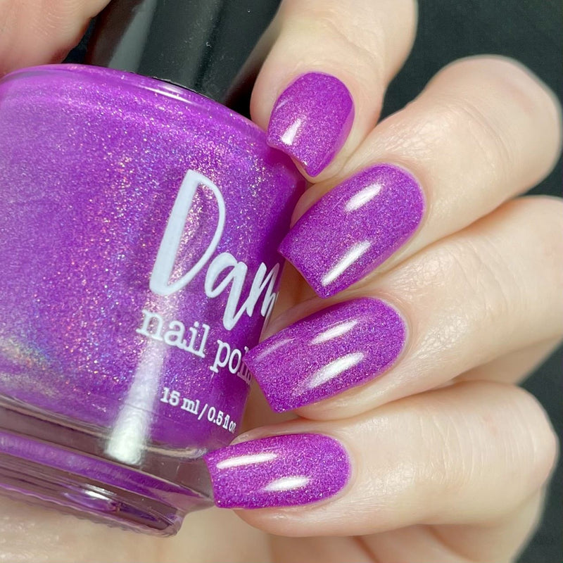 Dam Nail Polish - Knockout Neons - Pow! Pow! Purple