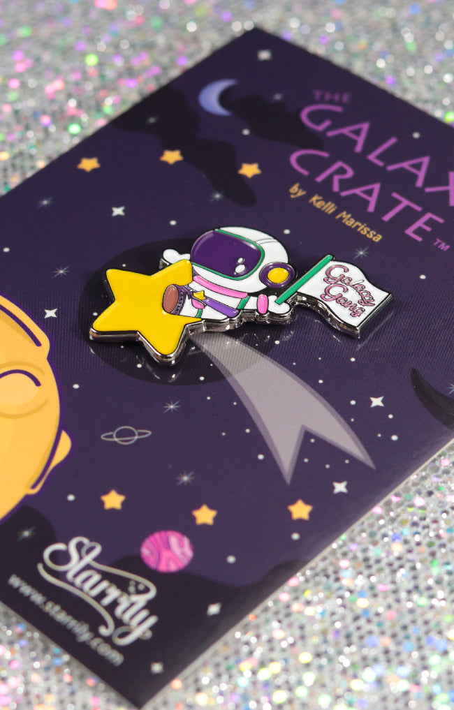 Galaxy Gang Astronaut Enamel Pin