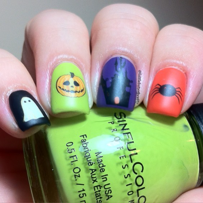Halloween Jack-o-Lantern Water Decal