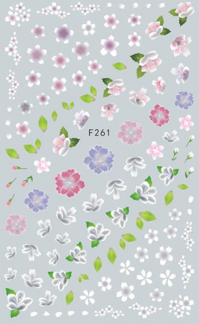 Spring Blossoms Nail Sticker