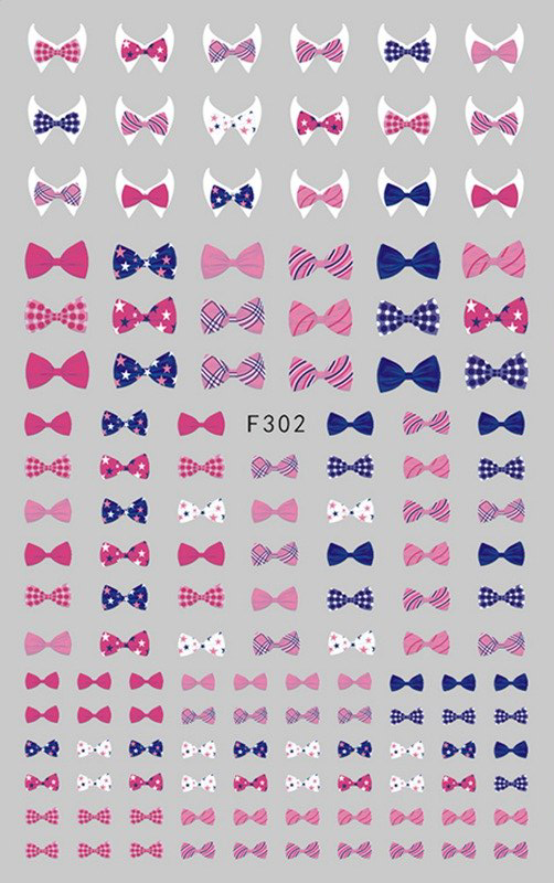 Bows Nail Sticker