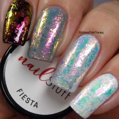 NailStuff - Fiesta Iridescent Nail Flakes