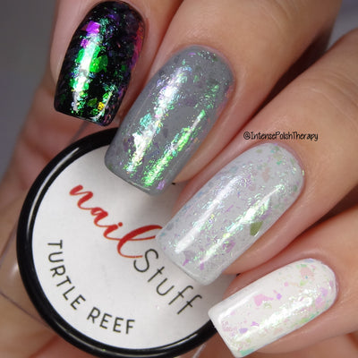NailStuff - Turtle Reef Iridescent Nail Flakes