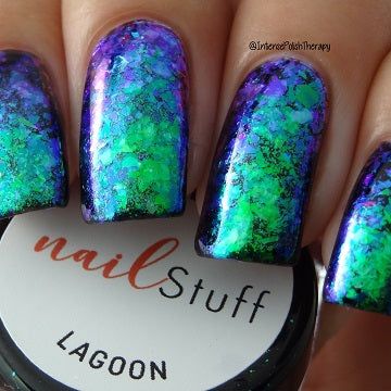 NailStuff - Lagoon Iridescent Nail Flakes