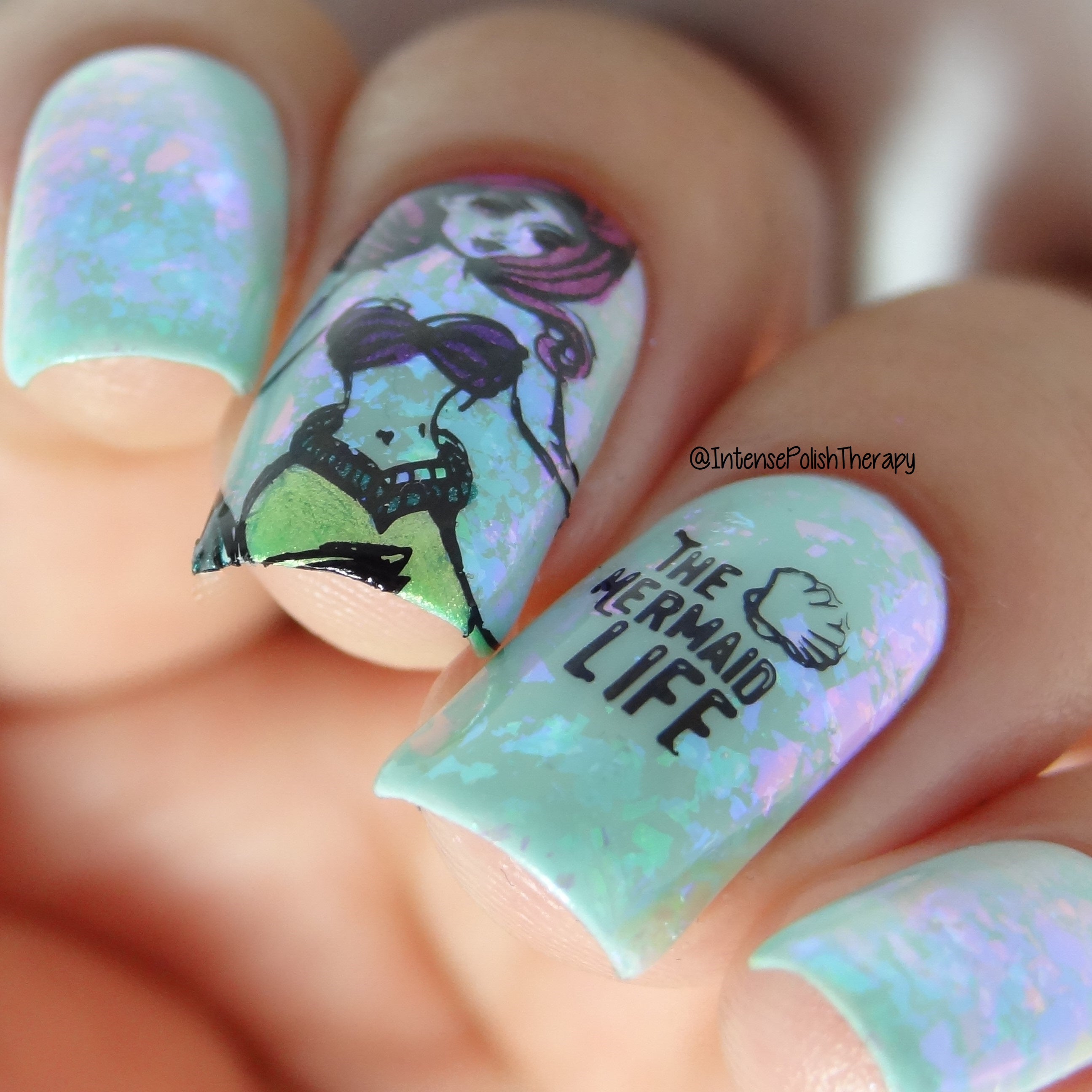 NailStuff - Lagoon Iridescent Nail Flakes