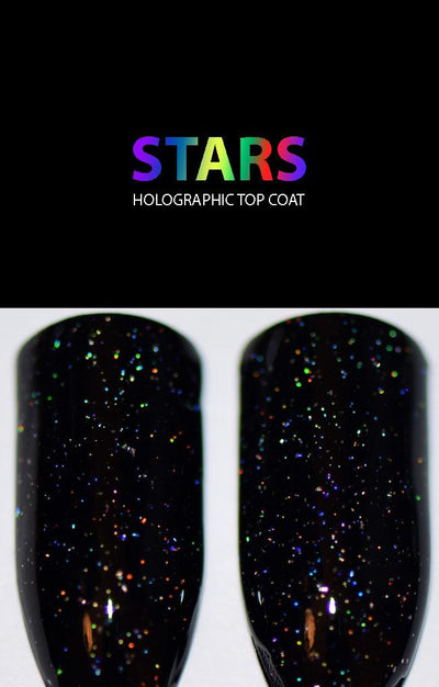 Stars Holographic Top Coat