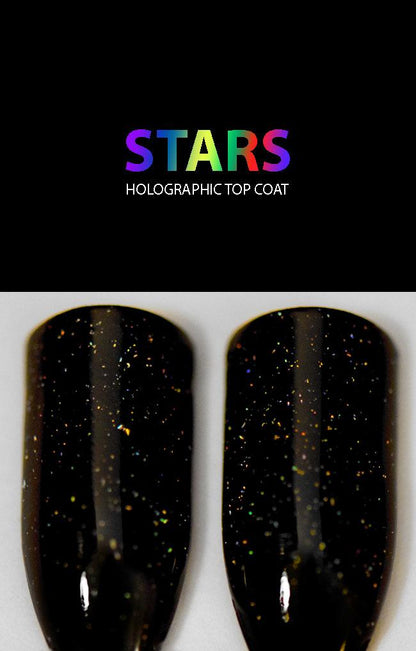 Stars Holographic Top Coat