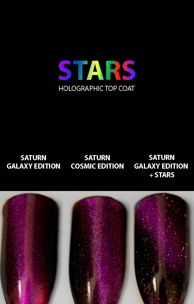 Starrily - The Planets - Stars Holographic Top Coat