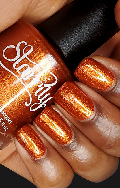 Starrily - Sunlight Nail Polish (Orange Foil)