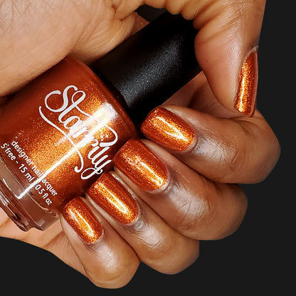 Starrily - Sunlight Nail Polish (Orange Foil)