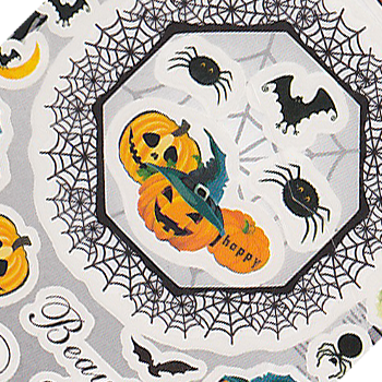 Halloween Jack-o-Lantern Large Sheet Water Decal