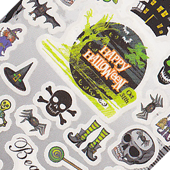 Halloween Skeleton Water Decal