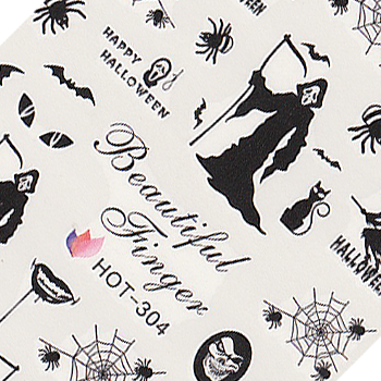 Halloween Grim Reaper Large Sheet Water Decal