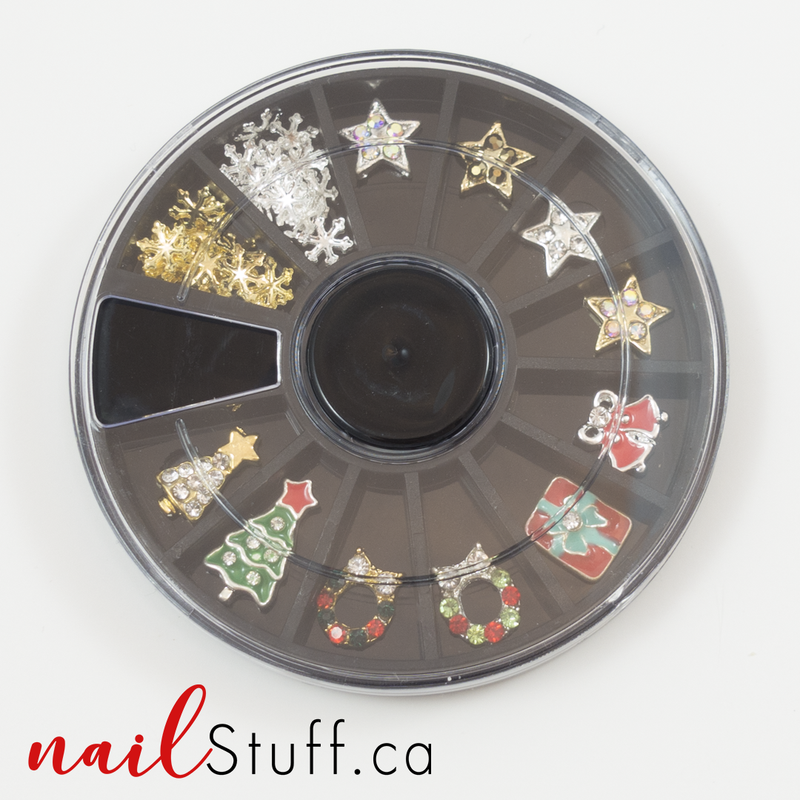 Christmas Nail Decoration Wheel