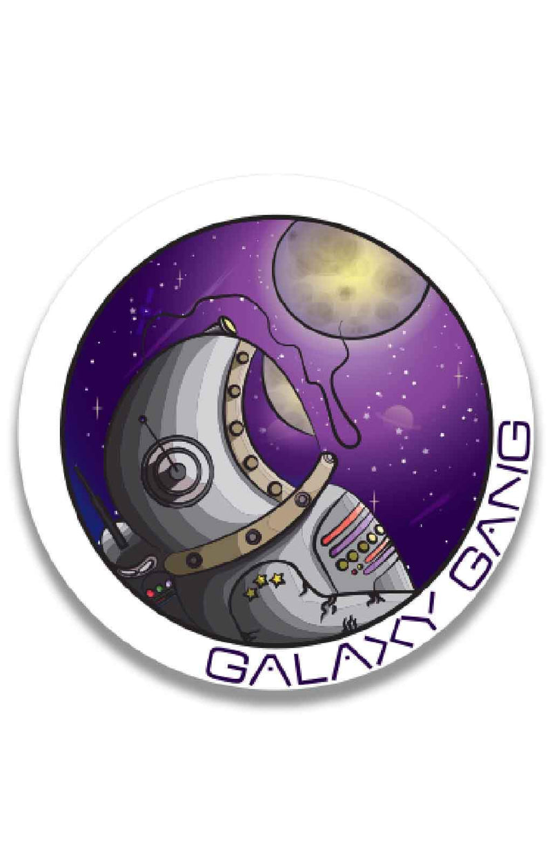 Starrily - Kelli Marissa - Galaxy Gang Large Sticker