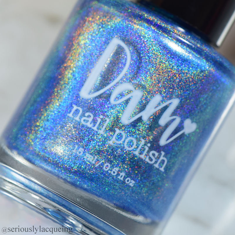Dam Nail Polish - Seriously Rainbows - Believe Me It’s Blue
