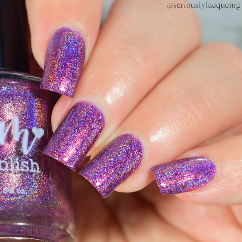 Dam Nail Polish - Seriously Rainbows - Positively Purple