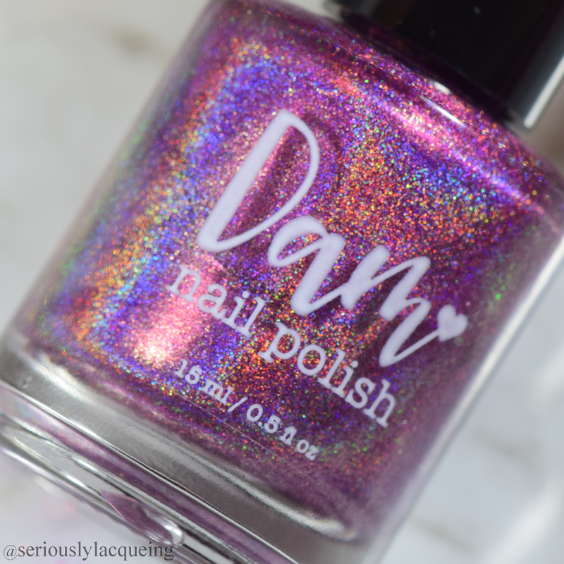 Dam Nail Polish - Seriously Rainbows - Positively Purple